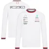Футболка команды F1 Formula 1 Racing с короткими рукавами, летние рубашки-поло для фанатов с лацканами, повседневная женская и мужская футболка большого размера Jer200u