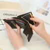 Designer-Neue Mode Trifold Kleine Frauen Brieftasche Kurze Weibliche Geldbörse Solide Casual Mini Dame Brieftasche Frauen Geldbörse Tasche