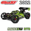 Takım Corally Radix 4S Fırçasız C-00186 RTR 1: 8 RC Elektrikli Uzaktan Kumanda 4WD Off-Road Model Araba Buggy Yetişkin Çocuk Oyuncak Hediyeleri