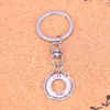 Mode sleutelhanger 23*22 mm leven ring lifebuoy hangers diy sieraden auto sleutelhanger ringhouder souvenir voor cadeau