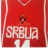 cheap custom SRBIJA 14 JOKIC basketball jerseys Embroidery XS-5XL NCAA