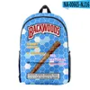 12 Styles Backwoods Backpack for Men Boys Cigar Cartoon Laptop 2 Straps Travel Bag School Shoulders Bagsa466192585