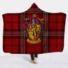 Style Hooded Cloak Magic Children Nap Wear Cap Anime Blanket 201113