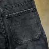 Jean Homme noir élasticité sarouel décontracté jean effilé Homme jogging ample Baggy Homme pantalon pantalon décontracté grande taille 42286f