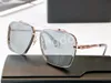 22SS Sun Glasses Designer Solglasögon Fashion Luxury för män Kvinnor Kör resor Metall Anti-ultraviolet UV400 Vintage Style Square Frame Hög kvalitet med Box 8 Color