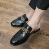 Luxus Marke Männer Schuhe Casual Marke Herren Loafer Leder Halb Slipper Atmungsaktive Slip auf Faul Fahren Schuhe Männer Mokassins 2022