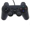 Wired Controller Double Shock Gamepad Joystick för PS2 PlayStation 2 Vibrationsläge Spelkontroller Joysticks Tillämpliga Produkter Värd Svart Färg