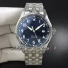 V7F MARK XVIII 327014 Le Petit Prince Swiss ETA2892-2 Automatyczne męskie zegarek stalowa obudowa Blue Dial Bransoletka ze stali nierdzewnej Nowa Puret249T