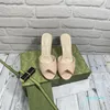 Designer Womens Shoes G Sandals Slippers Slides High Heels Luxury Snakeskin Lambskin Flats Leather Rubber Sandal Jelly Shoes Shallow 7484