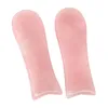 Piedra de cuarzo rosa natural, tablero de jade gusha, herramienta de masaje facial antienvejecimiento, tablero guasha tipo cola de pez