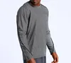 Mens Compression Abbigliamento sportivo Calzamaglia da corsa T-shirt maniche lunghe Top Sport Stretch Stretch Stretch Asciugatura Asciugatura Gym Allenamento