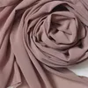 10 pccslot bolle semplice chiffon hijab sciarf women musulmani morbidi scialli lunghi e avvolgono le sciarpe testa foulard femme turbanet bandanas1381820