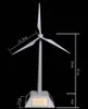 Solar windmill rotating fan model puzzle DIY assembly toy environmental protection science and education experiment toy decorations