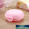 Macaron Color Bathroom Soap Case Dish Home Shower Travel Hiking Soap Holder Container PP Portable Soap Box with Lid Seal