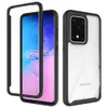 2 in 1 Hybrid Hard + TPU Case for Samsung Galaxy S21 Ultra S20 S10 Plus S10e 5G Note 10 Pro Shockproof Shield Transparent Case