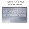 13.9 Keyboard Covers for ASUS Zenbook S UX393 EA UX393JA UX392 new 2020 TPU laptops keyboards clear anti dust cover soft silcone