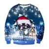 Hässlicher Weihnachtspullover für Geschenk Santa Elf Lustige Pullover Damen Herren Trikots und Pullover Tops Herbst Winter Kleidung 201211