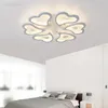 Lampadari Creativo Moderno Soggiorno Lampada da soffitto in acrilico LED Risparmio energetico Personalizzato Caldo Romantico Camera da letto Luci