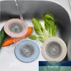 Sinkfilter Silikon Kök Tillbehör 1pc Badrum Dusch Avlopp Vete Straw Sewer Hair Filter Sink Colander