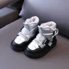 CC детские ботинки зимний снег детей мода детские туфли девушки лодыжки малыши теплый мех snb218 211223