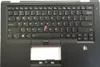 새로운 Lenovo ThinkPad X1 탄소 4th 하우징 Gen Palmrest Panel Bezel Cover US English 백라이트 백라이트 키보드 Fru 01AV154 01AV193