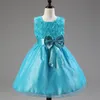 Ins Flower paljetter Princess Dresses Toddler Girls Summer Halloween Party Girl Tutu Dress Kids Dresses For Girls Clothes Weddin2142371