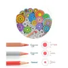 Andstal Marco Renoir 120 색 전문 오일 컬러 연필 12/24/48/72/100/120 아트 세트 드로잉 스케치 색깔 연필 201102