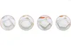 Kreative DIY-Untersetzerform, Silikonguss-Kristallform, transparent, glänzend, Blumentopf-Basisform, 4 Stile, 3 7 ms E19