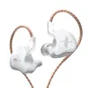 KZ EDX Auricolari HiFi Cuffie In-Ear con cavo staccabile a 2 pin Cuffie sportive con cancellazione del rumore per iPhone Samsung Smartphone Android