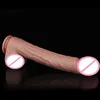 NXY Dildos Anal Toys Super Giant Long Thick Double layer Liquid Silicone Dildo Simulation Penis Plug Female Masturbation Husband and Wife Toy 0225