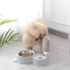 Multifunction Stainless Steel Pet Cat Automatic Drinking Fountain Water Dispenser Bowl Feeder Drink Filter for Dog Feeding Y200917