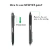 4pcsset 0.5mm Black Ink Gel Pen Erasable Refill Rod Washable Handle School Writing Stationery Y200709