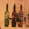 Koperdraad LED String Lights Feestartikelen Kerstversiering voor Home Garland Bottle Stopper voor Glazen Craft Nieuwjaar decoratie 20220113 Q2