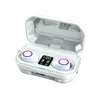 ワイヤレスイヤホンM12 TWS Bluetoothヘッドセット緊急パワーデザイン呼吸ランプ2000 MAH充電ボックスヘッドフォン4692941