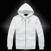 Män Jacka Hoodies och Sweatshirts Höst Solid Casual med Hood Sport Jacka Zipper Casual Mäns bästa kvalitet Gratis Frakt