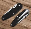 Enklan Bee L02 / L02-1 Classic Tactical Folding Knife 8CR13MOV blad Svart G10 Handtag Camping Jakt Outdoor EDC Tools