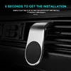 2022 Universal Cell Phone Mounts Hållare Ny design Clip Car Air Vent Magnetic Mount Holder Bracket för mobiltelefon