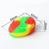 Spider shape smoking container 22ml big silicone jars dab wax vaporizer oil rubber large food grade silicon dry herb box