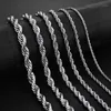 chain men stainless gold 2mm