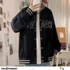 Privathinker Men S Letter Overdimensionerade jackor Streetwear Men Casual Loose Baseball Cloth 2020 Autumn Men s Hip Hop Mans kläder LJ201013