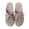 Strandschoenen meisje zomer kanten slippers platte slippers huisschoenen comfortabele casual dames slippers buitenschoen vrouw w109 y200107