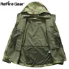 Lurker Shark Soft Shell Giacca tattica militare da uomo Impermeabile Giacca a vento calda Cappotto Giacca mimetica con cappuccio US Army Abbigliamento 201124