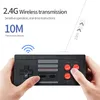 Handhållen Video Game Console Mini HD Game Box Wireless Controller 2.4G Support Expansion TF-kort kan lagra 568 spel för 8 bitars fc nes