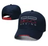 Berretto da baseball con logo della squadra completamente ricamato F1 Racing Cap del nuovo Formula One Team 2022