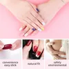 24Pcs False Nail With Designs Artificial Full Tips Set Detachable Fake Nails Decorated Press On Art Extension Prud22