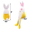 Uzun bacaklı Paskalya Tavşanı Gnome Dekorasyon Paskalya Yüzsüz Bebek Paskalya Peluş Cüce Ev Parti Süslemeleri Çocuk Oyuncaklar8048682