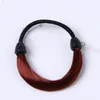 Headpieces Fashion Cute Hair Ropes Scrunchie Ponytail Holder Hairband Female Girl Straight Elastic Band Accessories