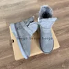 con scatola donna uomo per stivali scarpe stivaletto alla caviglia soffice sì Australia Australian Designer donna pelliccia classica neve inverno caldo furr311y