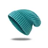 Bonnet en laine à tricoter pour femme décontracté hiver polyvalent doux et charmant chapeau chaud en plein air rue coupe-vent chapeau mâle 11 couleurs T3I51252