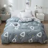 Version AB Housse de couette double face Couverture de couette en coton doux et confortable Housse de couette pour enfants adultes Textiles de maison Housse de couette LJ2011223S